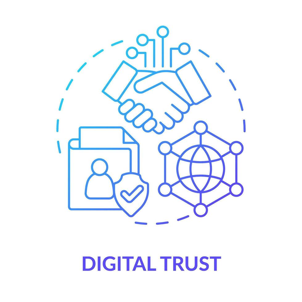 Digital Trust Blue